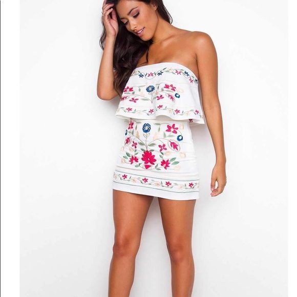 Strapless mini dress! - Picture 3 of 3